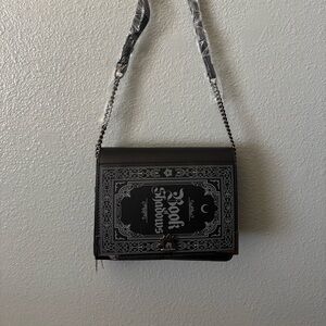 Killstar Black and White Crossbody Bag
